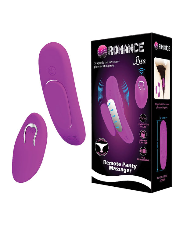 Pretty Love Pretty Love Romance Lisa Magnetic Panty Vibe - Fuchsia