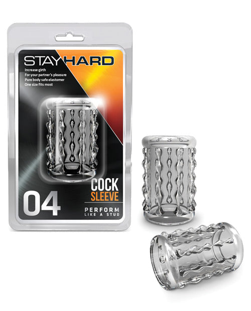 Stay Hard Blush Stay Hard Cock Sleeve 04 - Clear