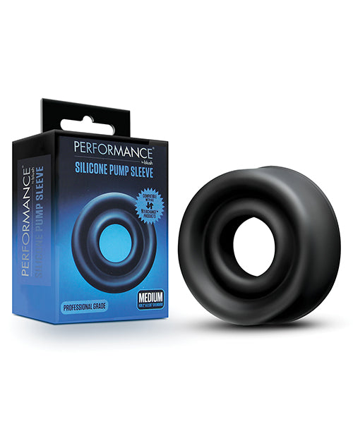 Performance Blush Performance Silicone Pump Sleeve Medium - Black