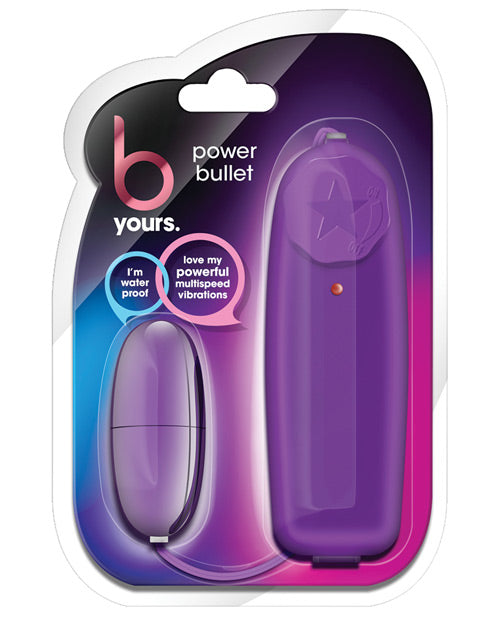 B Yours Blush B Yours Power Bullet - Plum