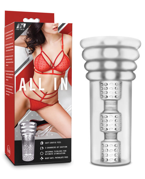 M for Men Blush M for Men All In - Clear
