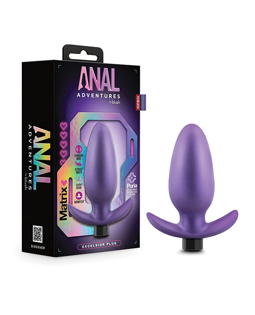 Anal Adventures Blush Anal Adventures Matrix Excelsior Plug - Astro Violet