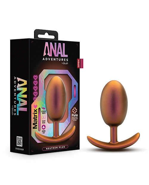 Anal Adventures Blush Anal Adventures Matrix Neutron Plug - Copper