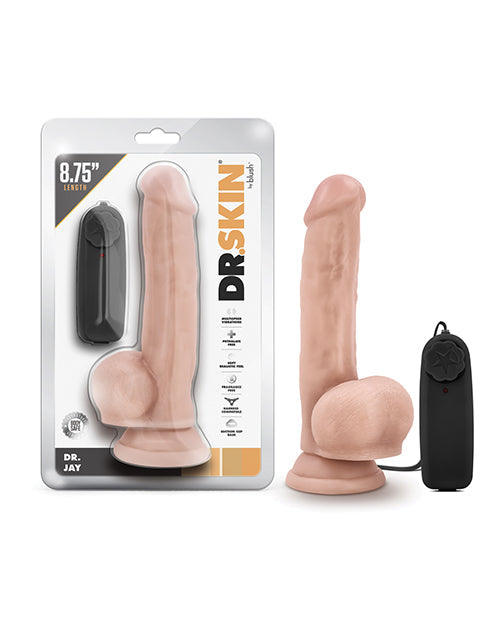 Dr. Skin Blush Dr. Skin Dr. Jay 8.75" Cock w/Suction Cup - Vanilla