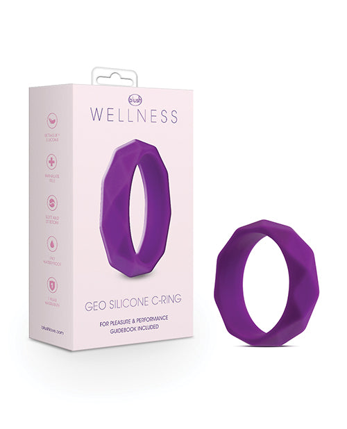 Wellness Blush Wellness Geo C-Ring - Purple