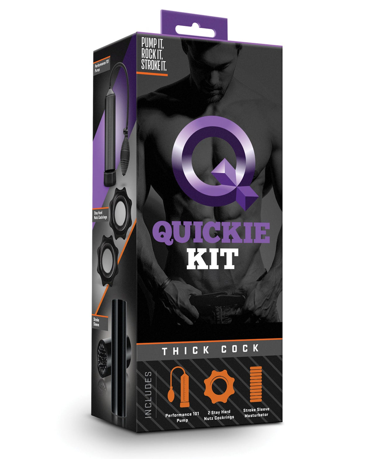 Quickie Kit Blush Quickie Kit - Thick Cock Black