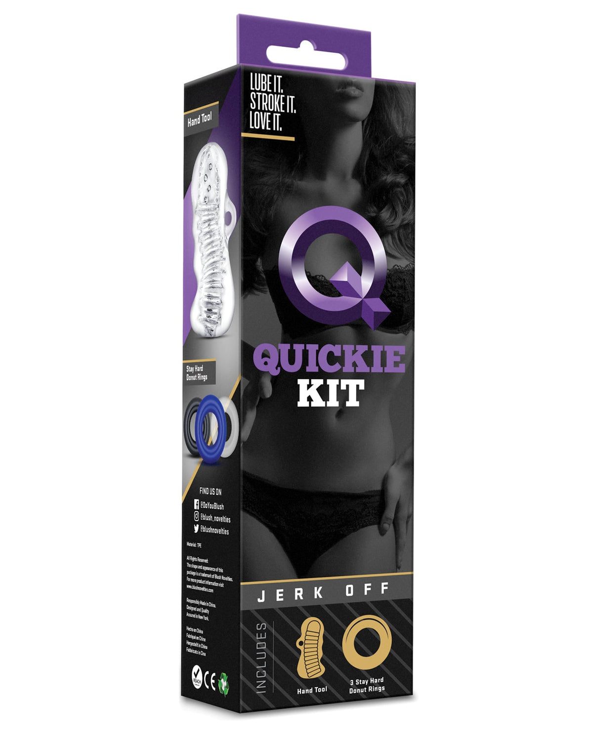Quickie Kit Blush Quickie Kit - Jerk Off