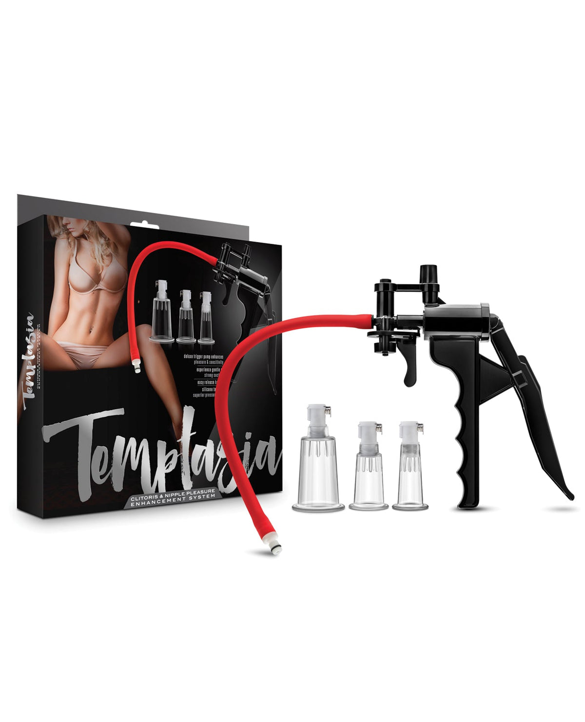 Temptasia Blush Temptasia Clitoris & Nipple Pleasure Enhancement Pump System