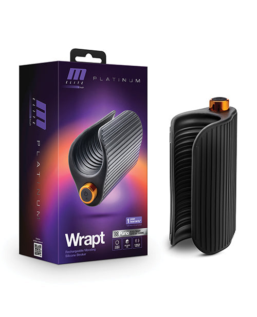 M Elite Blush M Elite Platinum Wrapt - Black