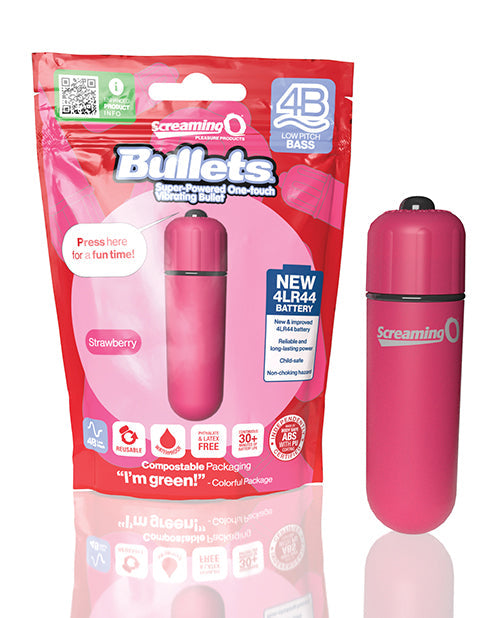 Screaming O Screaming O 4B Bullet - Strawberry