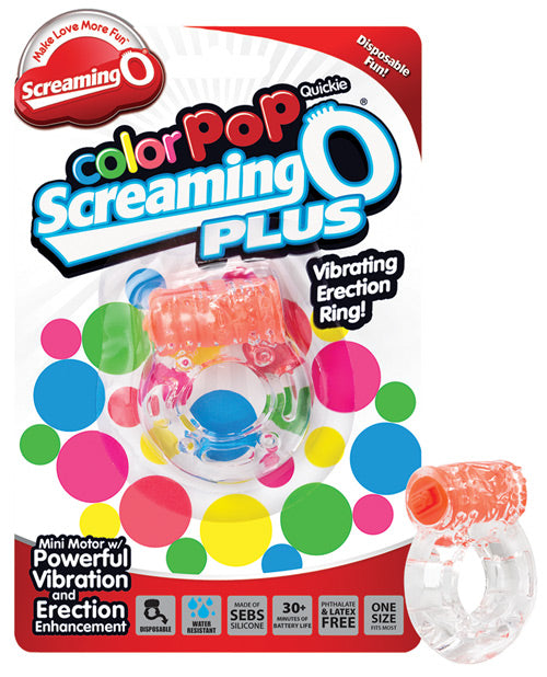 Screaming O Screaming O Color Pop Quickie O Plus - Orange