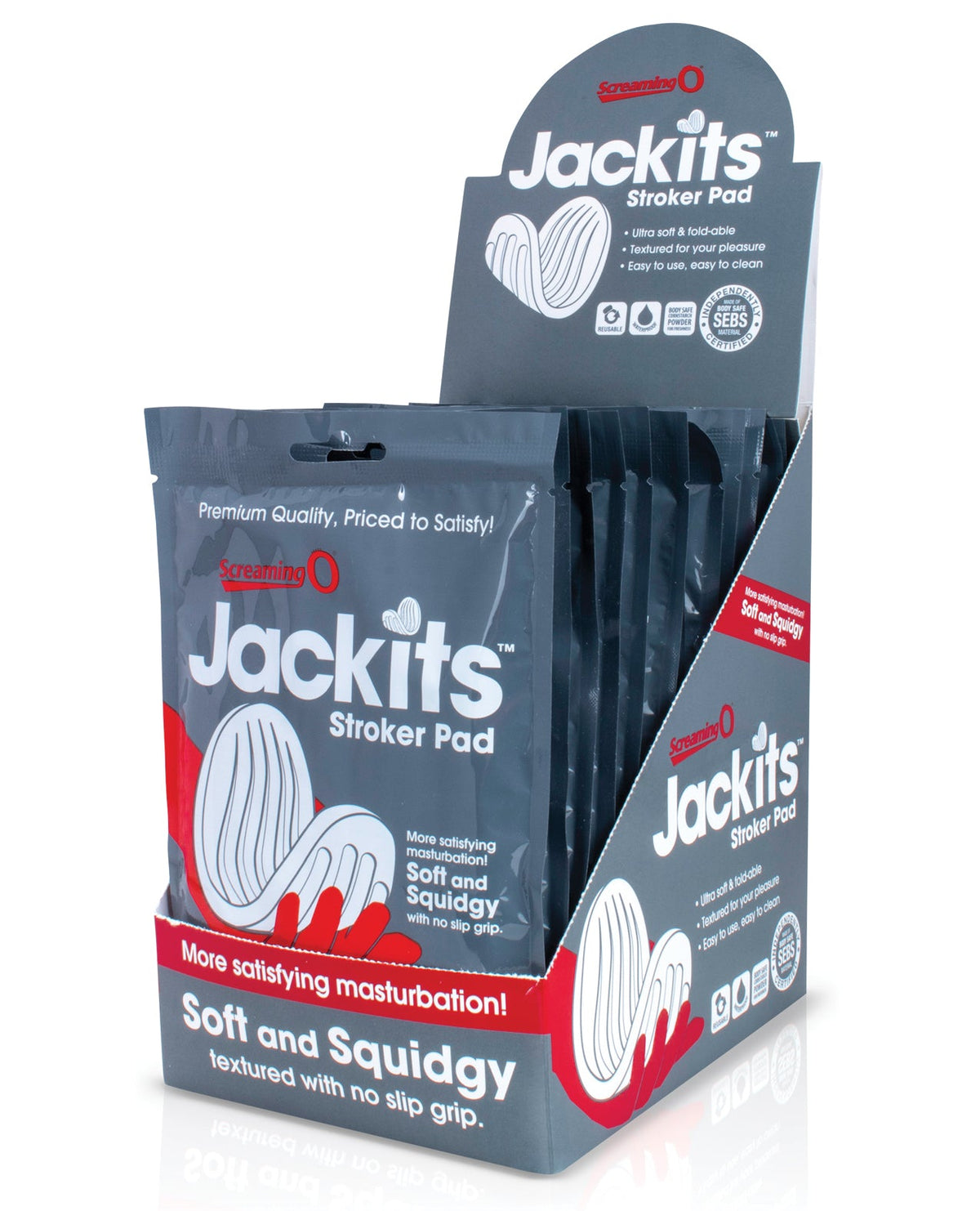 Screaming O Screaming O Jackits Stroker Pad - Clear