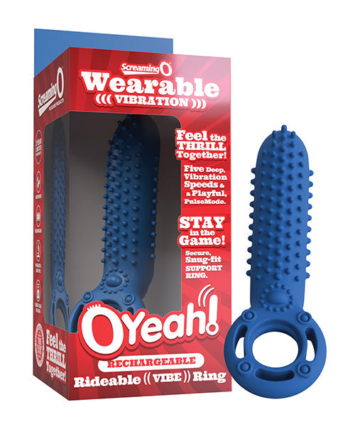 Screaming O Screaming O Rechargeable O Yeah Silicone - Blue
