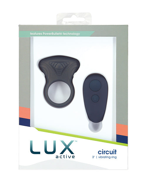 Lux Active Lux Active Circuit Vibrating Ring - Dark Blue