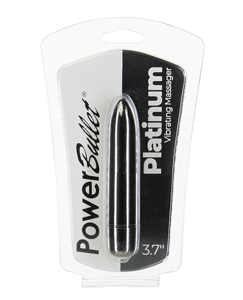 Power Bullet Power Bullet 3.7" Platinum Vibrating Massager