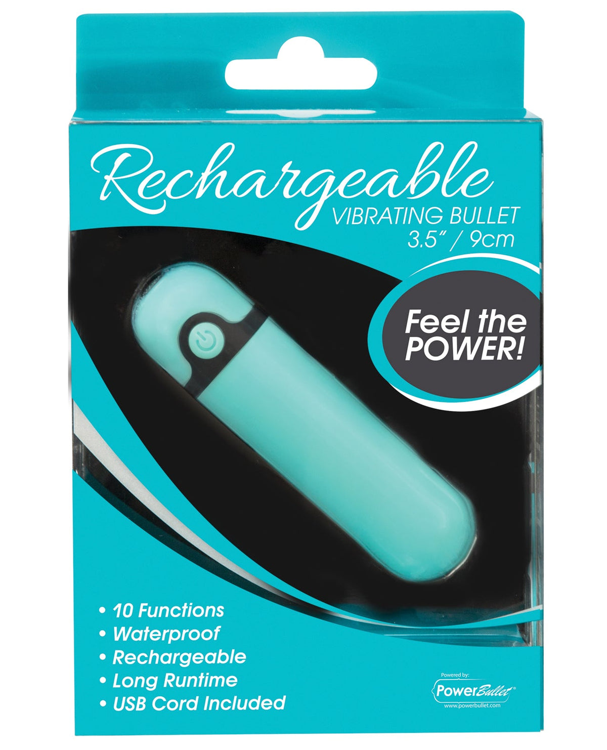 Swan Simple & True Rechargeable Vibrating Bullet - Teal