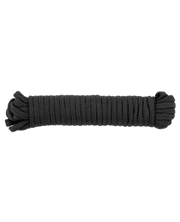 Spartacus Spartacus Bondage Rope - 33 ft Black