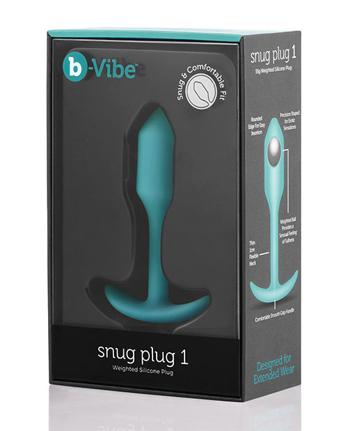 b-vibe b-Vibe Weighted Snug Plug 1 - 55 g Mint