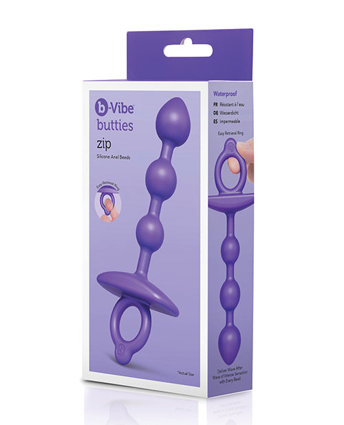 b-vibe b-Vibe Zip Silicone Anal Beads