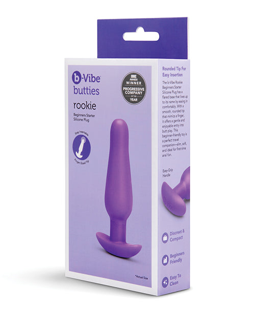 b-vibe Rookie Beginners Starter Silicone Plug