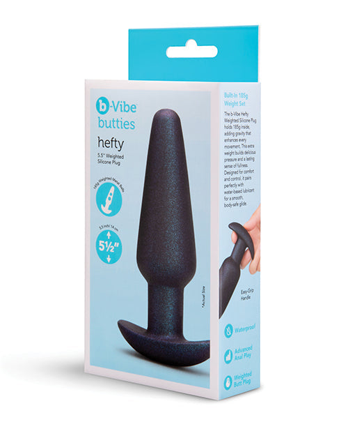 b-vibe Hefty Weighted Silicone Plug