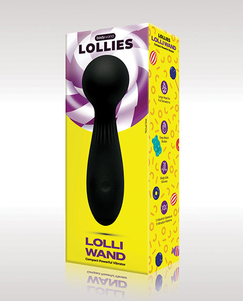 Bodywand XGen Bodywand Lolli Wand Vibrator - Black