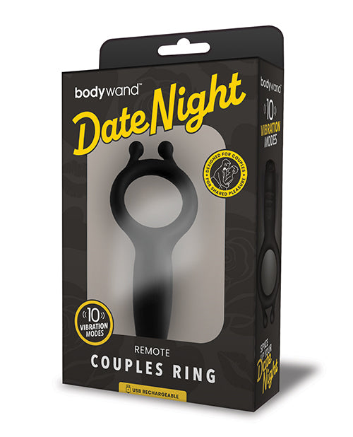 Bodywand Xgen Bodywand Date Night Remote Couples Ring - Black