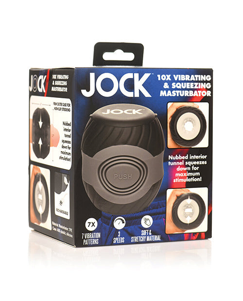 Jock Curve Toys Jock 10x Vibrating Double Masturbator