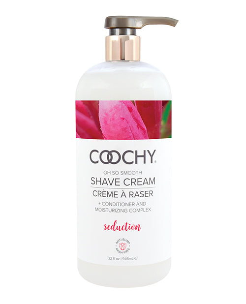 Coochy COOCHY Shave Cream - 32 oz Seduction Honeysuckle/Citrus