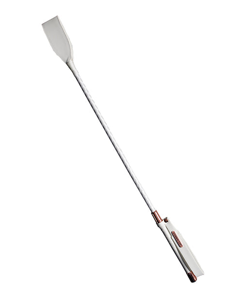 Coquette Pleasure Collection Pleasure Collection Matte Finish Crop - White/Rose Gold