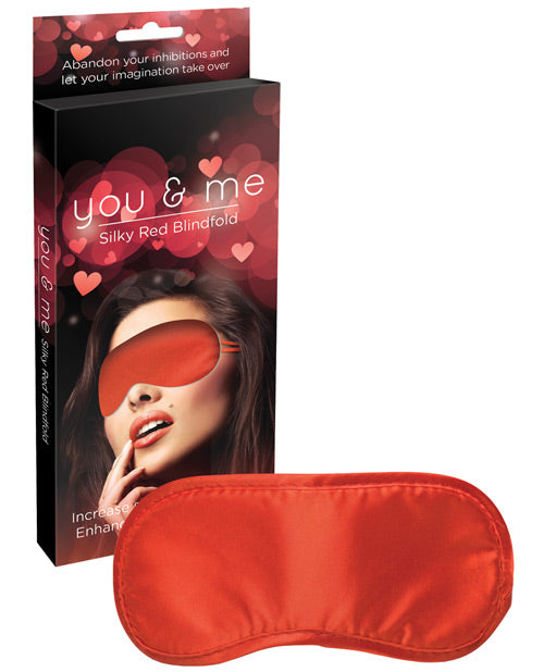 Creative Conceptions You & Me Silky Red Blindfold