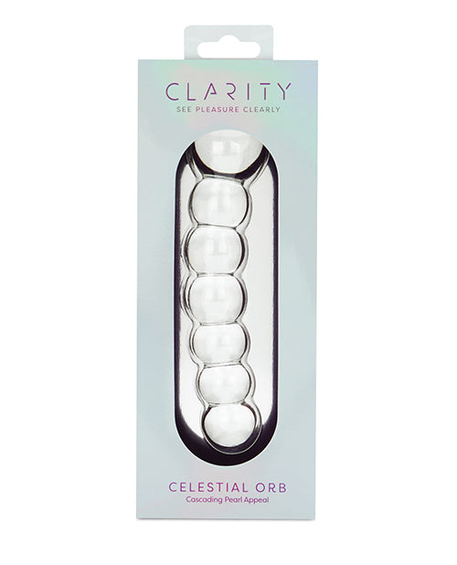 Clarity Clarity Glass Dildo - Celestial Orb