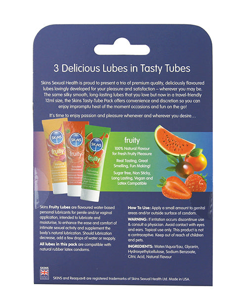 Creative Conceptions Skins Fruity Tubes - 12 ml Tubes Pack of 3