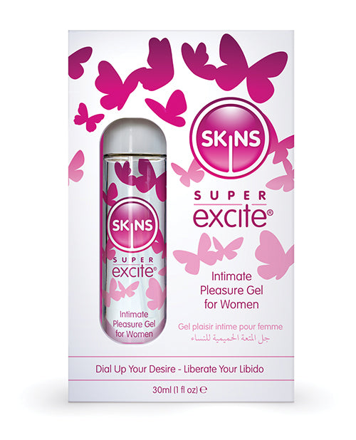 Skins Excite Skins Super Excite Clitoral Stimulation Gel - 30 ml