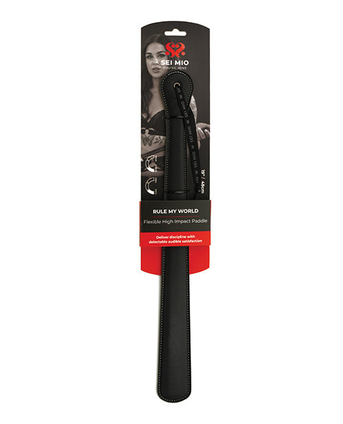 Sei Mio Sei Mio Rule My World Flexible High Impact Paddle - Black