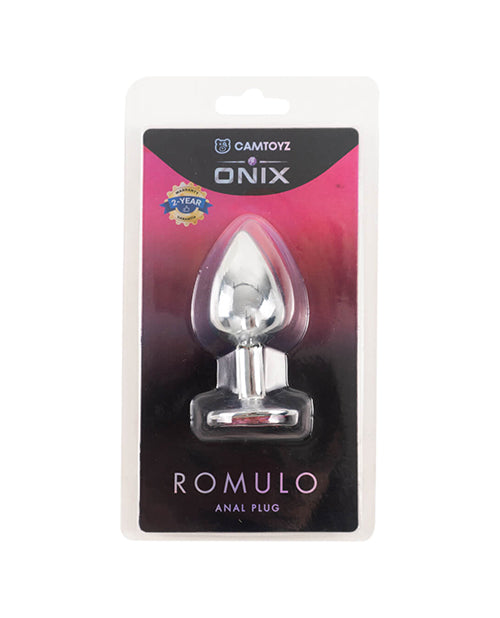 Onix by Camtoyz Camtoyz Romulo Anal Plug - Silver