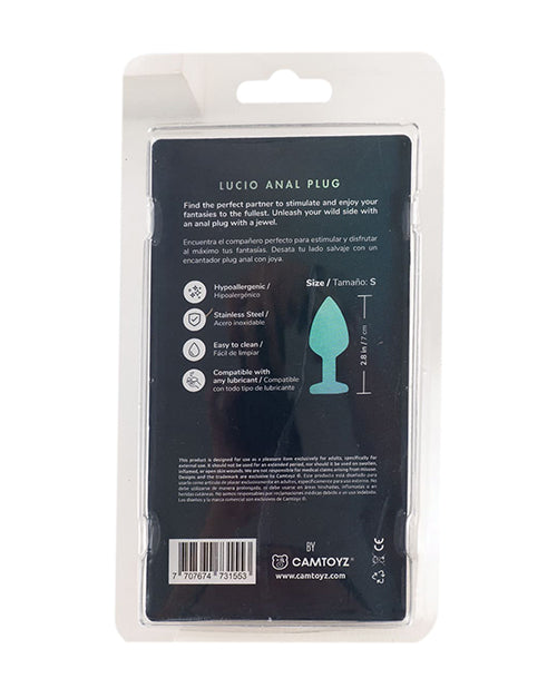 Onix by Camtoyz Camtoyz Lucio Anal Plug - Blue