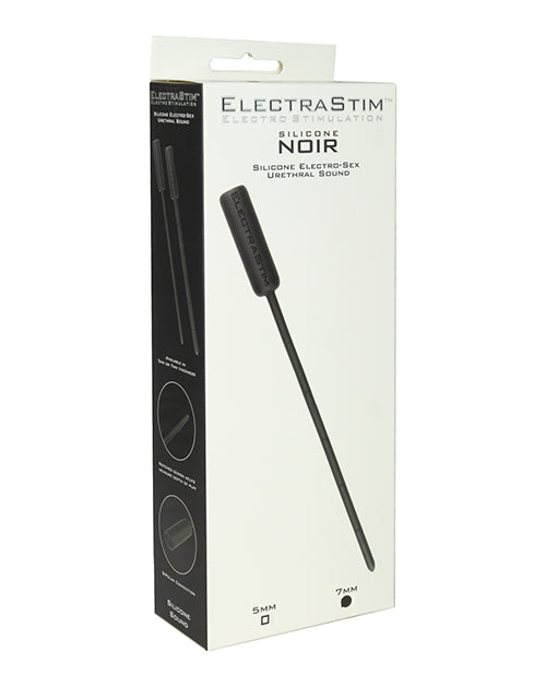 ElectraStim ElectraStim Silicone Noir Flexible Electro Sound - 7 mm