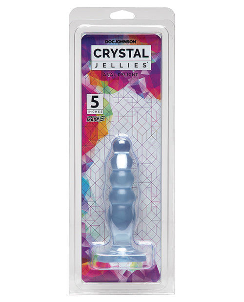 Crystal Jellies Crystal Jellies 5" Anal Delight - Clear