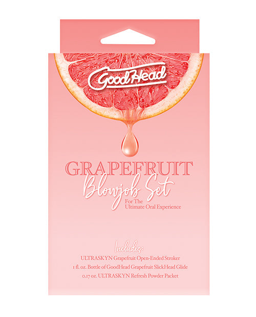 GoodHead GoodHead Grapefruit Blowjob Set