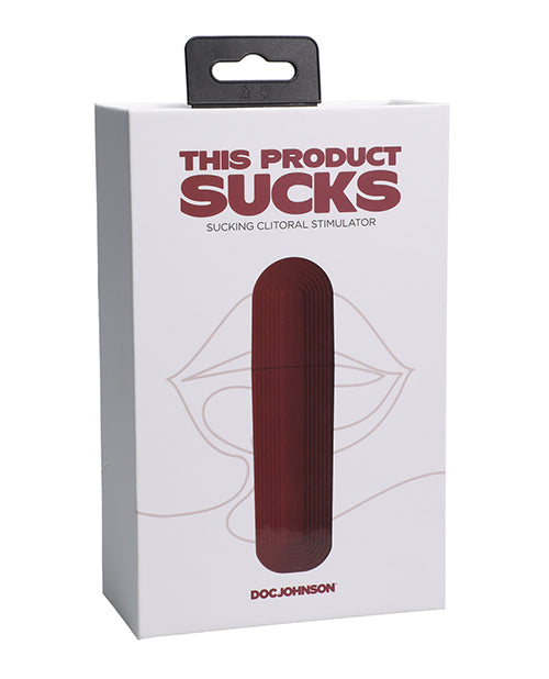 This Product Sucks This Product Sucks Lipstick Suction Toy - Red