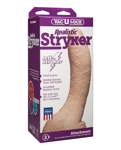 Vac-U-lock Vac-U-Lock 9" Stryker Realistic - White