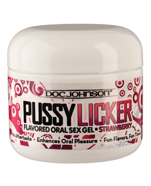 Doc Johnson Pussy Licker - 2 oz Strawberry