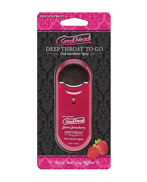 GoodHead GoodHead Deep Throat Spray To-Go - Strawberry