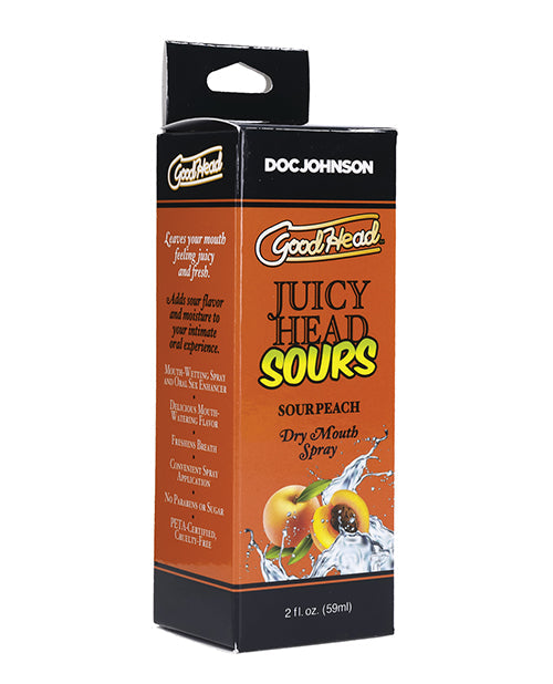 GoodHead GoodHead Juicy Head Dry Mouth Spray - 2 oz Sour Peach