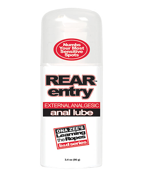Rear Entry Rear Entry Desensitizing Anal Lube - 3.4 oz