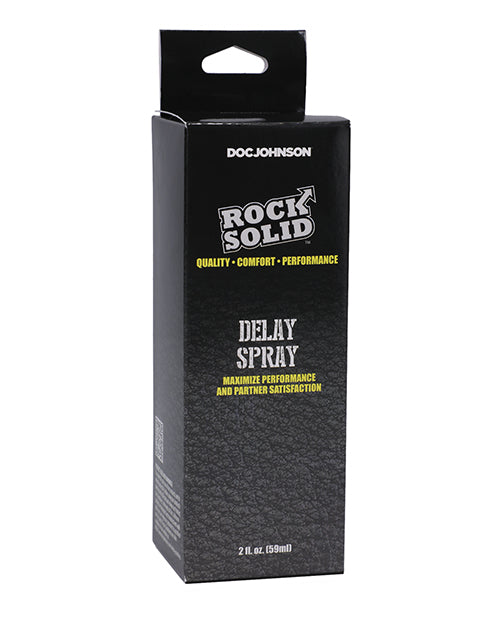 Rock Solid Rock Solid Delay Spray - 2 oz