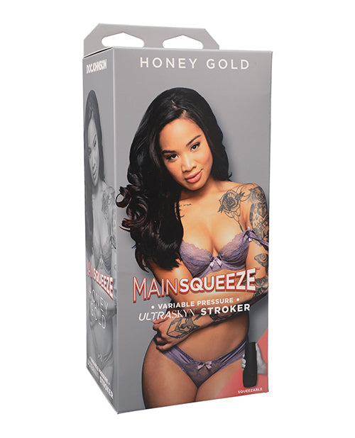 Main Squeeze Main Squeeze Pussy Stroker - Honey Gold