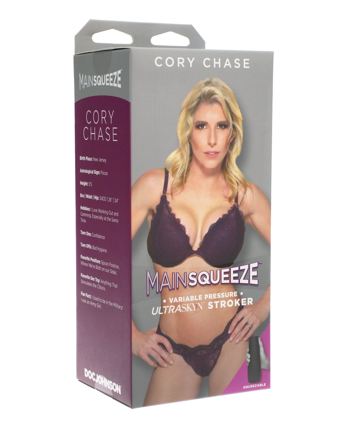 Main Squeeze Main Squeeze ULTRASKYN Pussy Stroker - Cory Chase