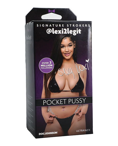 Signature Strokers Signature Strokers Girls of Social Media ULTRASKYN Pocket Pussy - @lexi2legit